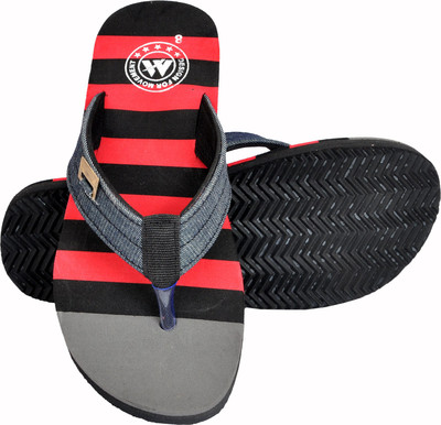 

Leather Line Tackl Flip Flops, Multicolor