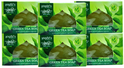 

Vagad's Khadi green tea soap(100 g, Pack of 6)