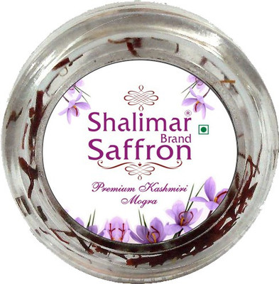 Shalimar Brand Saffron Shalimar Saffron 1 Gram Premium Organic Kashmir Mogra All Red Saffron Kesar (1Pack of 1Gram)(1 g)