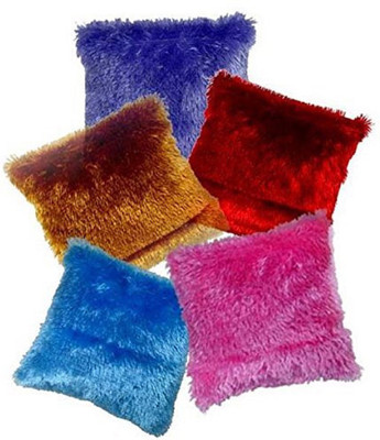 MTC Combo Pack Of 5 Multicolor Soft Plush Pillows - 40 cm(Multicolor)