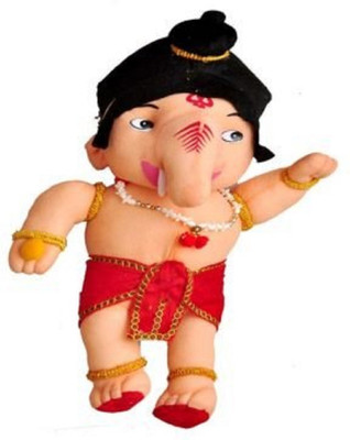 

MTC Lord Baal Ganesha Hindu Idol Soft Plush Toy- 34cm - 34 cm(Multicolor)