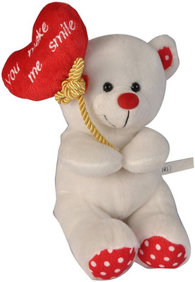 

MTC You Make Me Smile Heart Stuffed Soft Plush Toy Kids Cute Teddy Bear (Cream)- 72cm - 72 cm(Blue)