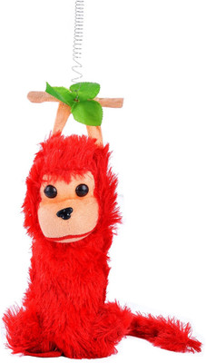 

MTC Hanging Monkey Animals Stuffed Soft Plush Toy Gift for Kids/Children/Home Decor/Kids Birthday-(Red)- 42cm - 42 cm(Red)