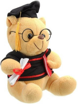 

MTC Lawyer Teddy bear soft Plush Toy Gift Item-25cm - 25 cm(Brown)