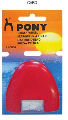 

pony Chalk Wheel Fabric Marker Tailor's Chalk Used to Draw Chalk lines on your fabric for alterations and marks Tailor Chalk(Pack of 1)