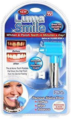 

Adbeni Imported Luma Smile Teeth Whiten Plaque Remover Teeth Whitening Kit