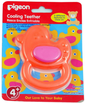 

Pigeon Cooling Teether Teether(Orange)