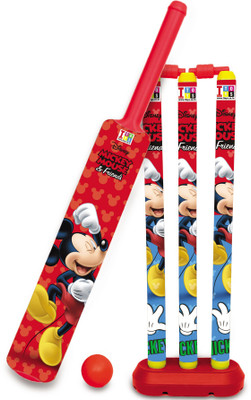 

Disney Mickey Mouse Cricket Set with 3 Wickets Cricket Kit