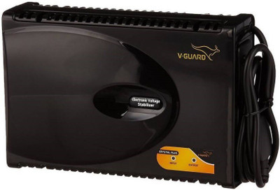 

V-Guard Crystal Plus "COMPACT & HIGH QUALITY" VOLTAGE STABILIZER(Black)