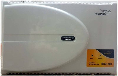 

V-Guard Digi 200 "DURABLE & HEAVY DUTY" Voltage Stabilizer(Grey)