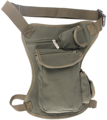 

Aeoss Men's Waist Bag Portable Money Belt Canvas Casual Travel Multifunctionl Bags (Green) Waist Bag(Green)