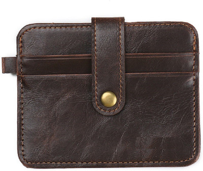 

MAK PRO Men Brown Artificial Leather Wallet(5 Card Slots)