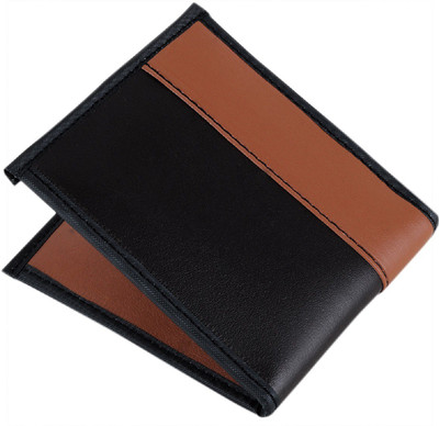 

Delma Men Black Genuine Leather Wallet(5 Card Slots)