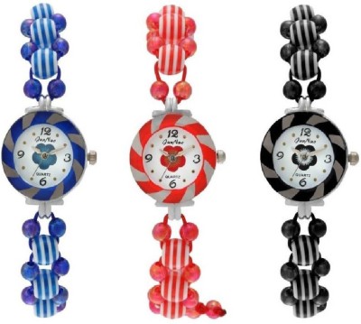 rkinso New Bracelet Beautiful Multicolour Watch - For Girls Watch - For Woman Watch  - For Women   Watches  (rkinso)
