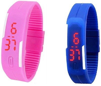 Royle Katoch COMBO-PNBL SUPER COOL Fitness band look alike KIDS DIGITAL Watch  - For Boys & Girls   Watches  (Royle Katoch)