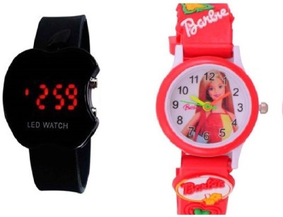 LAVISHABLE N113-RED -BARBIE APPLE BK Fashion Watch - For Girls Watch  - For Boys & Girls   Watches  (Lavishable)