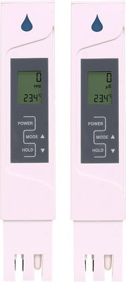 

BalRama Combo Waterproof Tds Meter + EC Meter (Total Dissolved Solids / Electrical Conductivity) + Temperature Meter Digital Water Purity Tester Water Filter Quality PPM Measuring Machine for RO UV UF Mineral Water Purifiers Service Solid Filter Cartridge