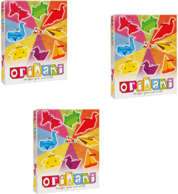 

Awals Origami Paper Art Kit For Kids - Pack Of 3