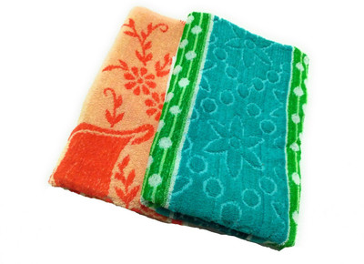Cotton colors Cotton 400 GSM Bath Towel Set(Pack of 2)