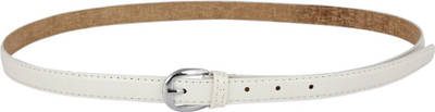 

j jareen Girls White Texas Leatherite Belt