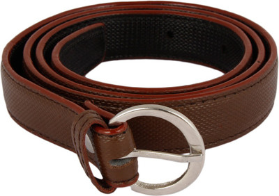 

YTNAB Girls Casual, Party, Formal, Evening Brown Artificial Leather Belt
