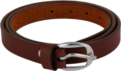 

YTNAB Girls Casual, Party, Formal, Evening Brown Artificial Leather Belt
