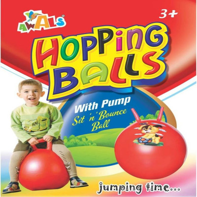

Manas Hopping Ball With Pump For Kids (Multicolor) Board Game
