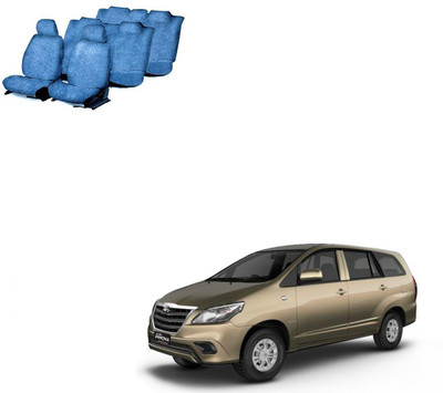 JMJW & SONS Cotton Car Seat Cover For Toyota Innova(8 Seater)