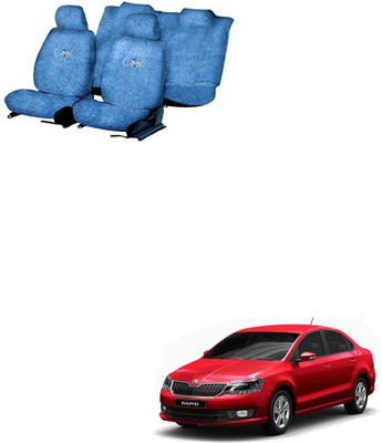JMJW & SONS Cotton Car Seat Cover For Skoda Rapid(5 Seater)