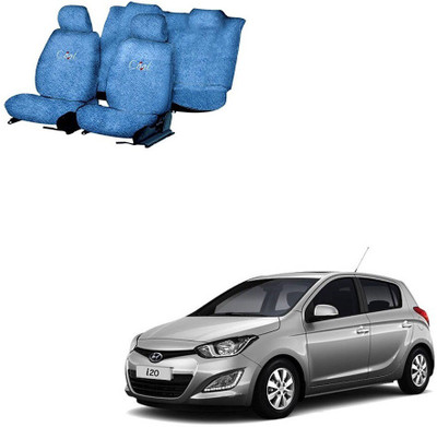 JMJW & SONS Cotton Car Seat Cover For Hyundai i20(5 Seater)