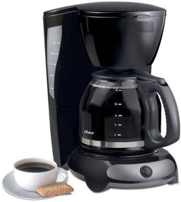 

adaan Hot Coffee Maker 6 Cups Coffee Maker(Black)