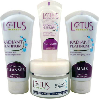 

Lotus Herbals Radiant Platinum Rejuvenation with Cellular Regeneration Formula 170 g 170 g