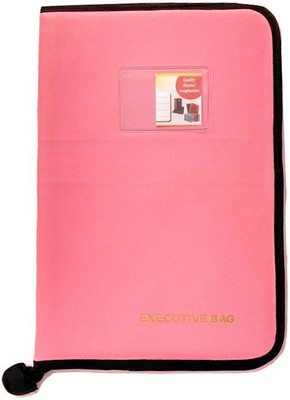 

ART ME Leatherette Executive bag(Set Of 1, Light pink)
