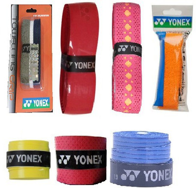 

Yonex Combo of Badminton Racket Grips (Pack of 7) (Color on availability) Smooth Tacky Grip(Multicolor, Pack of 7)