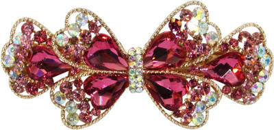 

Dolls N Queens Butterfly Ribbon Hair Clip(Pink)