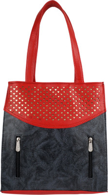

Foki Shoulder Bag(Black, Red)