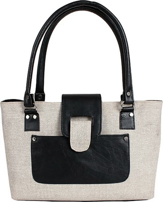 

AFFASHION Hand-held Bag(Black, Orange)