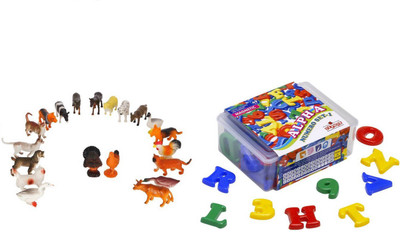 

Users DSS Grand Kids-Animals Pack(25+) & Alpha-Numeric Blocks Duo Pack(Multicolor)