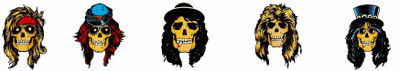 

KumkumArts Guns And Roses Poster 12 x 18 Inch, HD Quality Image, Gloss Paper, Unframed, Qty 1 Paper Print(12 inch X 18 inch, Rolled)