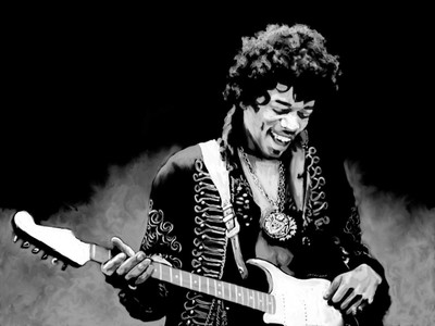 

KumkumArts Jimi Hendrix Poster 12 x 18 Inch, Vintage Quality Image, Gloss Paper, Unframed, Qty 1 Paper Print(18 inch X 12 inch, Rolled)