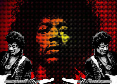 

KumkumArts Jimi Hendrix Poster 12 x 18 Inch, Vintage Quality Image, Gloss Paper, Unframed, Qty 1 Paper Print(12 inch X 18 inch, Rolled)