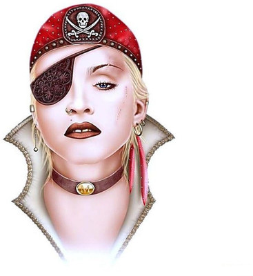 

KumkumArts Madonna Poster 12 x 18 Inch, HD Quality Image, Gloss Paper, Unframed, Qty 1 Paper Print(18 inch X 12 inch, Rolled)