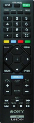 SONY Original Universal LED Works With all Sony LED’s/LCD’s Sony LED/LCD Remote Controller