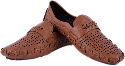 

Footfit Stylish Driving Shoes For Men(Brown