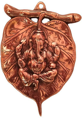 

VINTAN Metal Wall Hanging Religious God Ganesh Figurine/Lord Ganesha idol Handicraft Statue-Home Room Office Temple Mandir Murti Decor Showpiece Gift item. Decorative Showpiece - 22 cm(Aluminium, Copper)