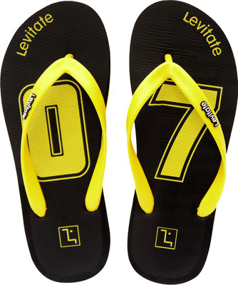 

Levitate Flip Flops, Black yellow