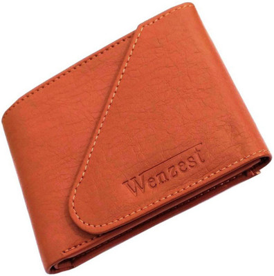 

Wenzest Boys Tan Artificial Leather Wallet(3 Card Slots)