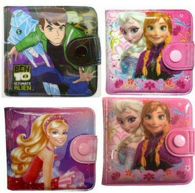 

luck Girls Multicolor Plastic Wallet(3 Card Slots), Multicoloured