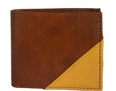 

Ammvi Creations Men Brown Artificial Leather Wallet(4 Card Slots)