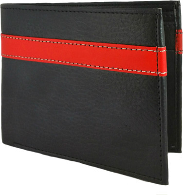

Ammvi Creations Men Black Artificial Leather Wallet(4 Card Slots)